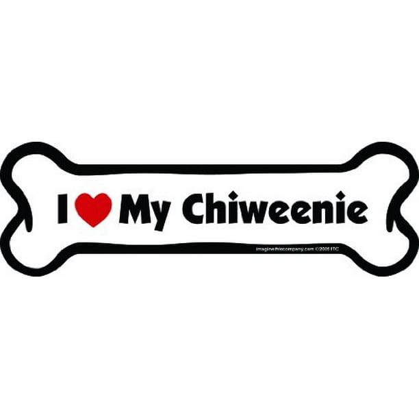 CHIWEENIE PET FRIDGE MAGNET 4 X 3 inches PERSONALIZED 